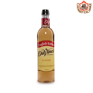 Da Vinci Gourmet English Toffee Flavoured Syrup (750mL)