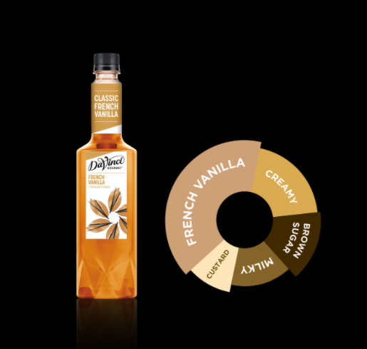 Da Vinci Gourmet French Vanilla Flavoured Syrup (750mL)