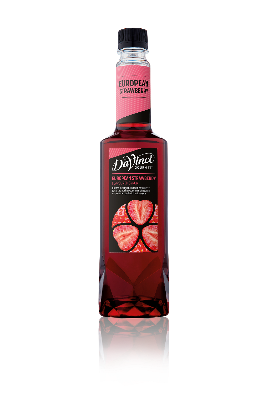 Da Vinci Gourmet European Strawberry Syrup 750ml - Mixology Series