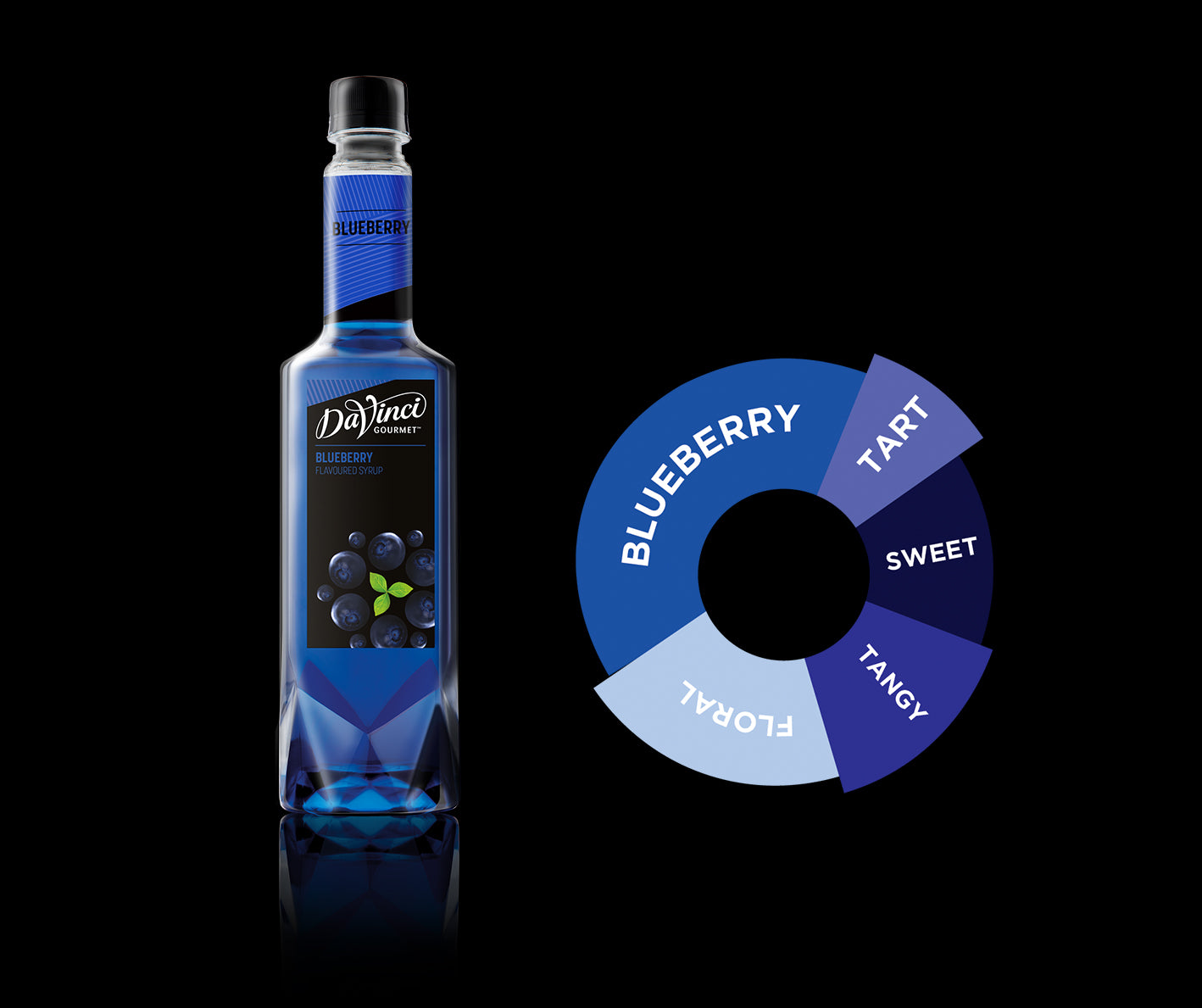 Da Vinci Gourmet Blueberry Flavoured Syrup (750mL)